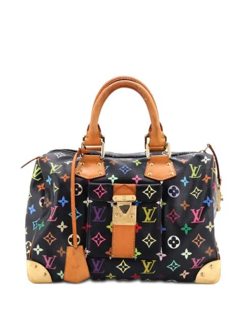 Speedy Handbag Monogram Multicolor 30 satchel by LOUIS VUITTON 