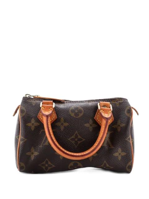 Speedy Mini HL Handbag Monogram Canvas satchel by LOUIS VUITTON 