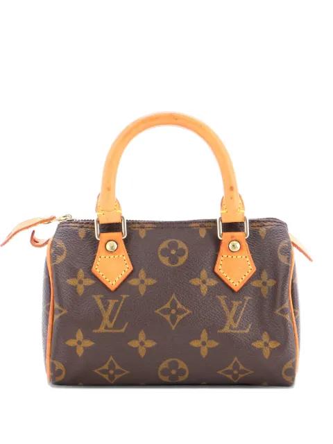 Speedy Mini HL Handbag Monogram Canvas satchel by LOUIS VUITTON 