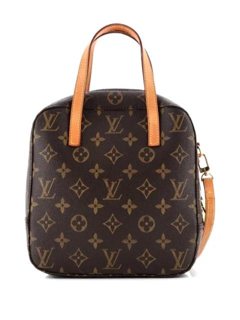 Spontini Handbag Monogram Canvas satchel by LOUIS VUITTON 