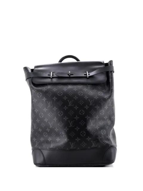 Steamer Monogram Eclipse Canvas backpack by LOUIS VUITTON 
