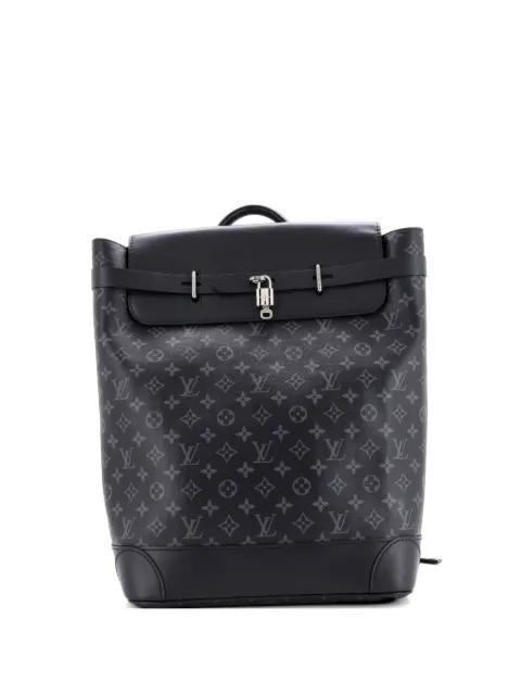 Steamer Monogram Eclipse Canvas backpack by LOUIS VUITTON 