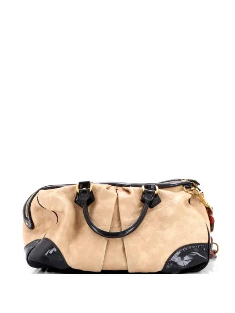 Stephen Handbag Monogram Embossed Leather satchel by LOUIS VUITTON 