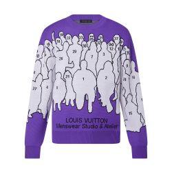Studio Jacquard Crewneck by LOUIS VUITTON