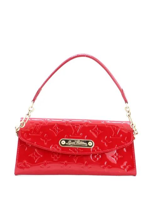 Sunset Boulevard Handbag Monogram Vernis clutch bag by LOUIS VUITTON 