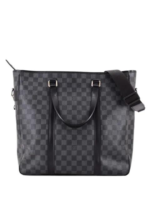 Tadao Handbag Damier Graphite PM tote bag by LOUIS VUITTON 