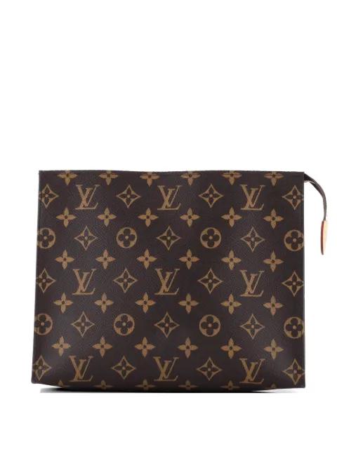 Toiletry Pouch Monogram Canvas 26 clutch bag by LOUIS VUITTON 