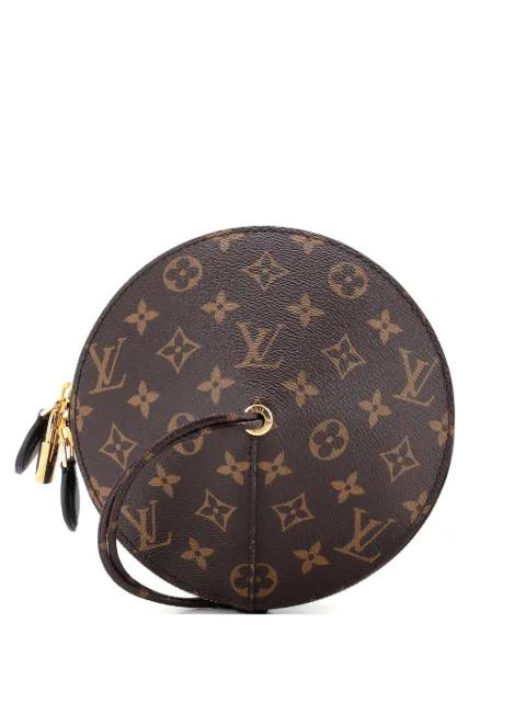 Toupie Handbag Monogram Canvas clutch bag by LOUIS VUITTON 