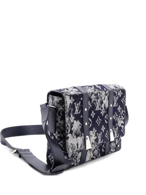 Trunk Messenger Bag Monogram Tapestry Canvas crossbody bag by LOUIS VUITTON 
