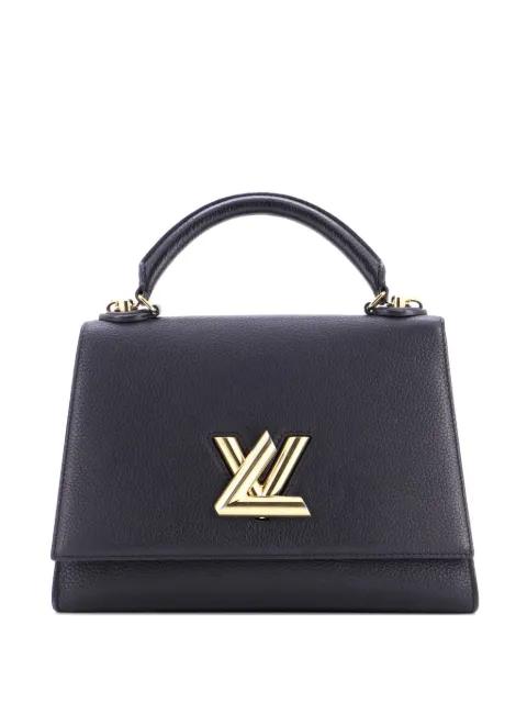 Twist One Handle Bag Taurillon Leather MM satchel by LOUIS VUITTON 