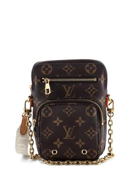 Utility Phone Sleeve Bag Monogram Canvas crossbody bag by LOUIS VUITTON 