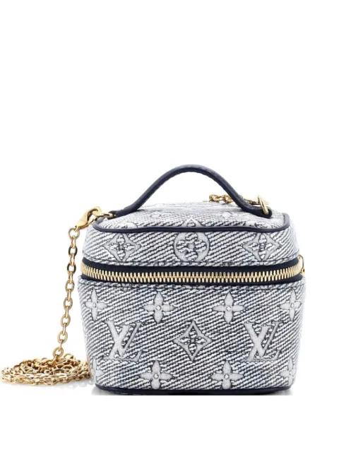 Vanity Case Monoglam Jacquard Canvas Micro satchel by LOUIS VUITTON 