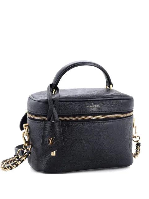 Vanity Handbag Monogram Empreinte Giant PM shoulder bag by LOUIS VUITTON 