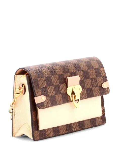 Vavin Chain Wallet NM Damier with Leather crossbody bag by LOUIS VUITTON Vavin Chain Wallet NM Damier with Leather crossbody bag by LOUIS VUITTON