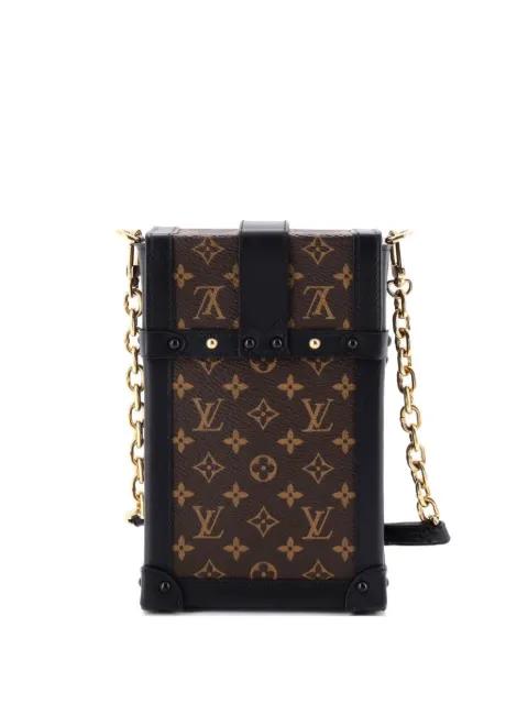 Vertical Trunk Pochette Monogram Canvas crossbody bag by LOUIS VUITTON 