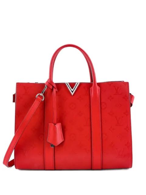 Very Monogram Leather MM tote bag by LOUIS VUITTON 