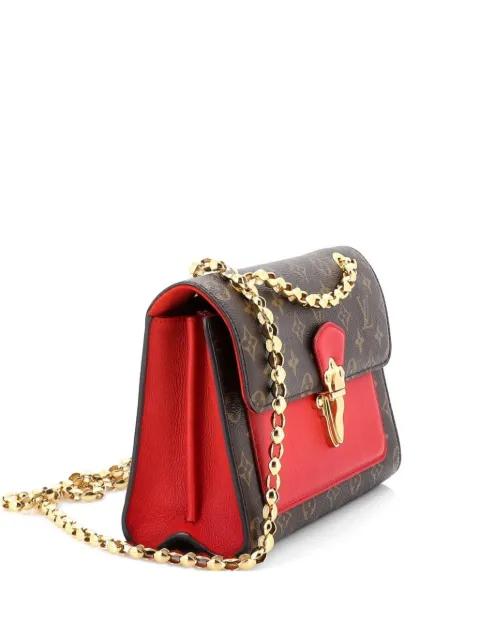 Victoire Handbag Monogram Canvas and Leather shoulder bag by LOUIS VUITTON 