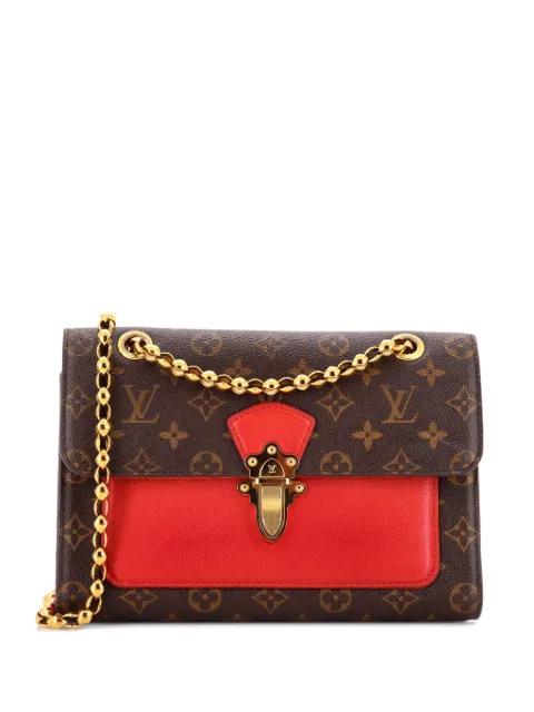 Victoire Handbag Monogram Canvas and Leather shoulder bag by LOUIS VUITTON 