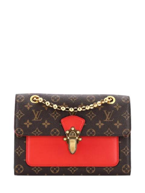 Victoire Handbag Monogram Canvas and Leather shoulder bag by LOUIS VUITTON 