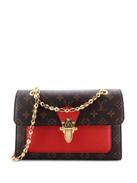Victoire Handbag Monogram Canvas and Leather shoulder bag by LOUIS VUITTON 
