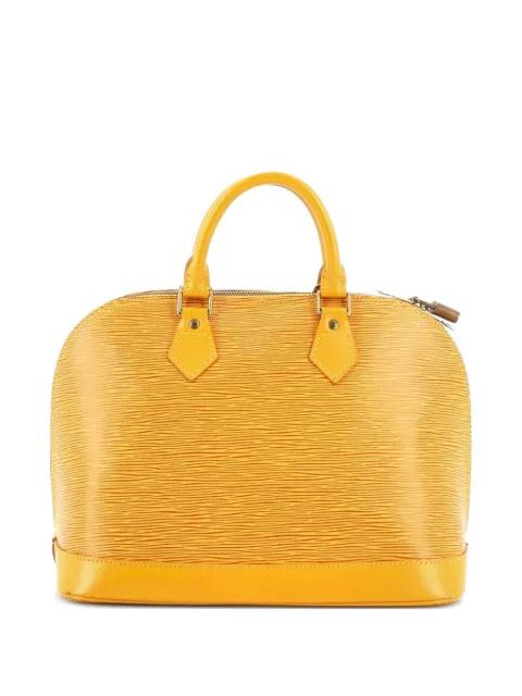Vintage Alma Handbag Epi Leather PM satchel by LOUIS VUITTON 