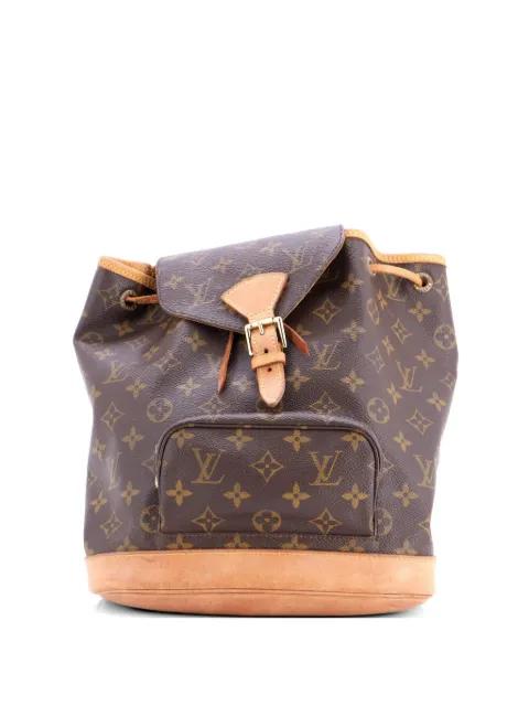 Vintage Montsouris Monogram Canvas MM backpack by LOUIS VUITTON 
