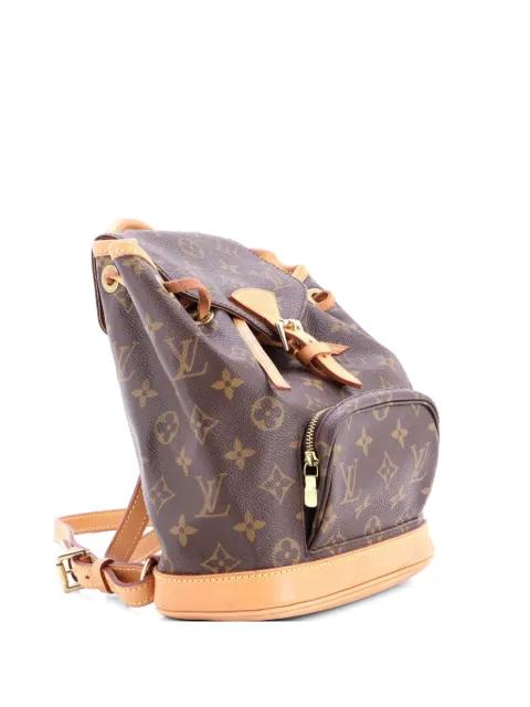 Vintage Montsouris Monogram Canvas PM backpack by LOUIS VUITTON 