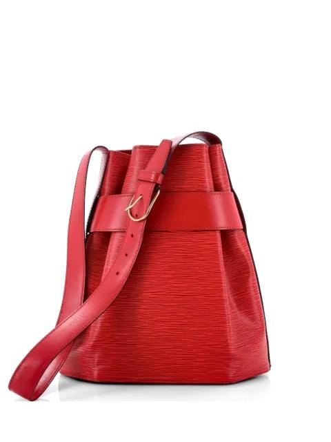 Vintage Sac d'Epaule Handbag Epi Leather PM bucket bag by LOUIS VUITTON 