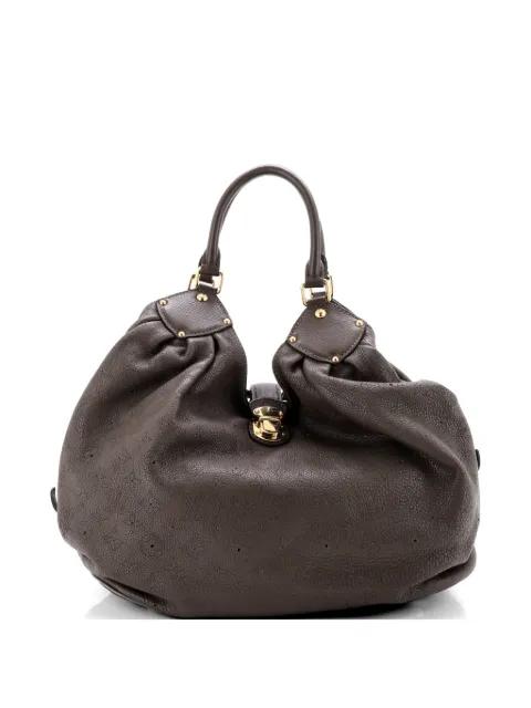 XL Mahina Leather hobo bag by LOUIS VUITTON 
