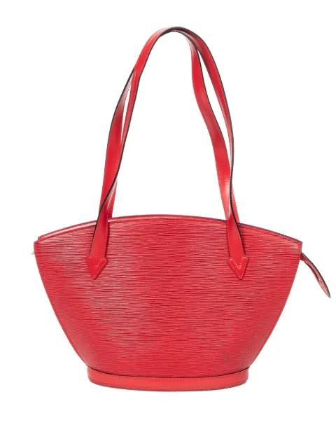 embossed-leather top-handles tote bag by LOUIS VUITTON 