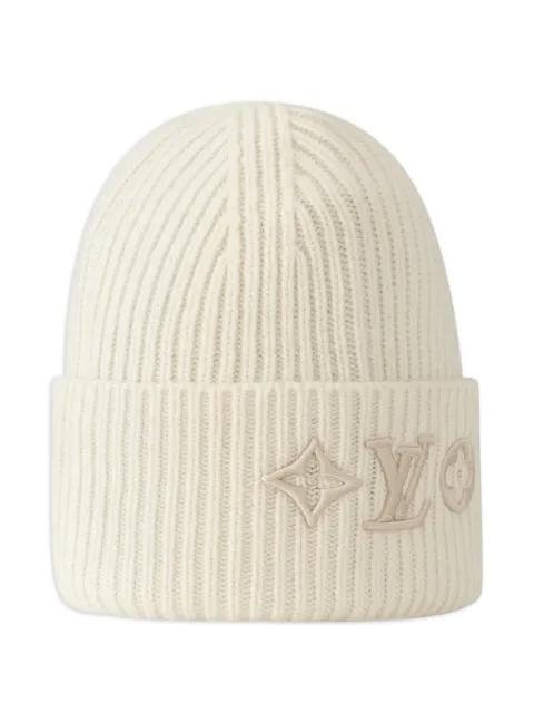 headline logo-embroidered beanie hat by LOUIS VUITTON 
