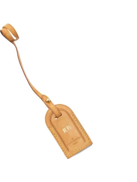 leather luggage tag by LOUIS VUITTON 