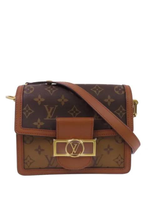 mini Dauphine Monogram Reverse crossbody bag by LOUIS VUITTON 
