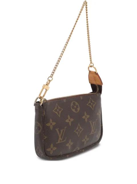 mini Pochette monogram chain shoulder bag by LOUIS VUITTON 