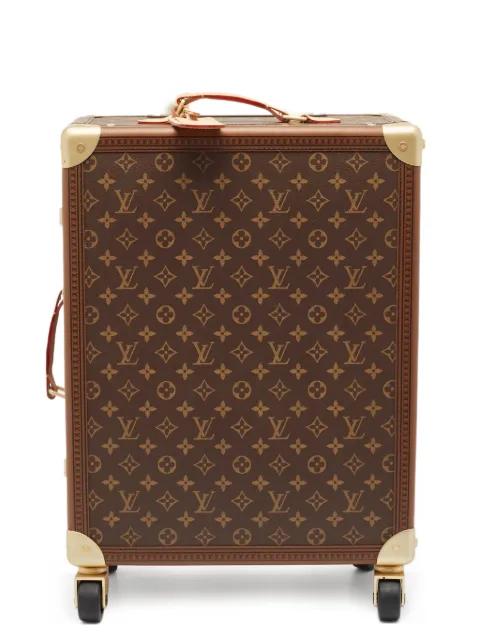 monogram-pattern luggage by LOUIS VUITTON 