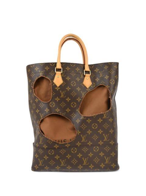 x Comme Des Garçons 2014 With Holes tote bag by LOUIS VUITTON 
