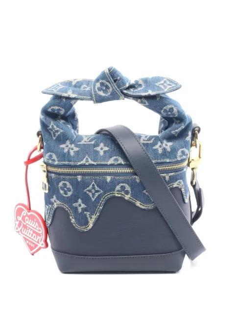 x Nigo 2021s Japanese Cruiser squared handbag by LOUIS VUITTON 