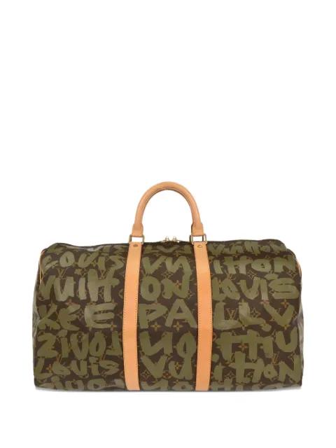 x Stephen Sprouse 2001 Keepall 50 Graffiti Monogram duffle bag by LOUIS VUITTON 
