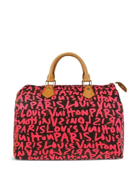 x Stephen Sprouse 2009 30 Speedy Monogram Graffiti tote bag by LOUIS VUITTON x Stephen Sprouse 2009 30 Speedy Monogram Graffiti tote bag by LOUIS VUITTON