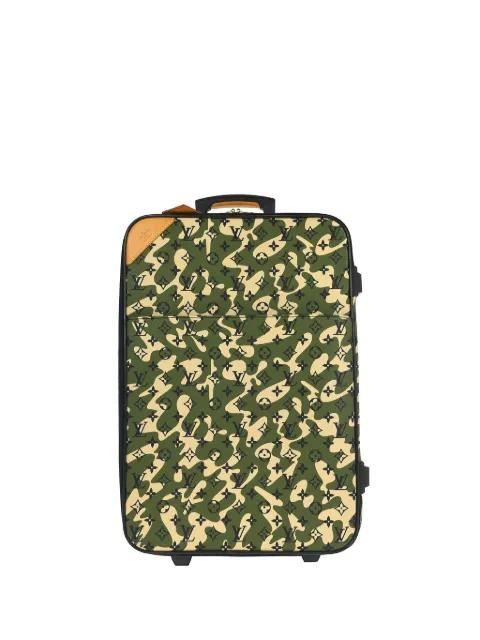 x Takashi Murakami 2008 60 Monogramouflage Pegase carry-on luggage by LOUIS VUITTON 