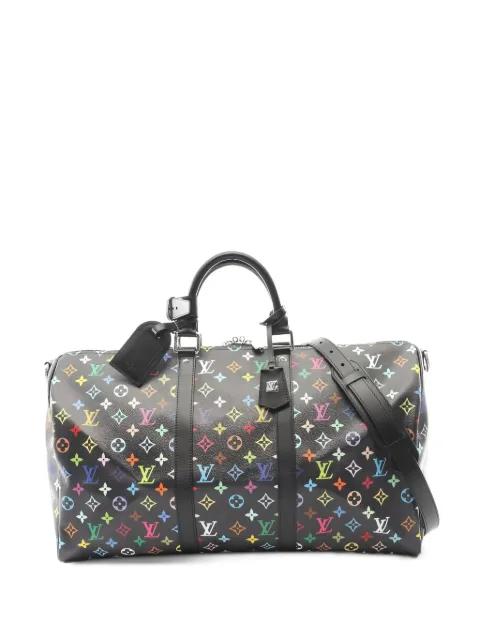 x Takashi Murakami 2021 Keepall Bandoulière monogram bag by LOUIS VUITTON 