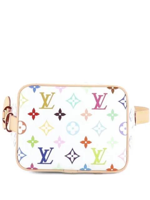 x Takashi Murakami All In Handbag Monogram Multicolor BB bucket bag by LOUIS VUITTON 
