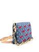x Takashi Murakami Coussin Bag Limited Edition Monogram Cerises Denim PM crossbody bag by LOUIS VUITTON 