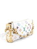 x Takashi Murakami Slim Soft Trunk Monogram Multicolor Leather shoulder bag by LOUIS VUITTON 