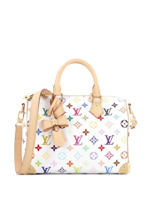 x Takashi Murakami Speedy Soft Bandouliere Bag Monogram Multicolor 25 satchel by LOUIS VUITTON 