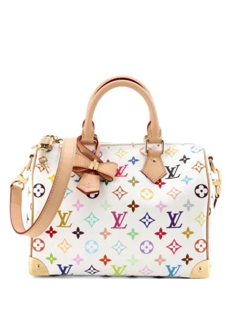 x Takashi Murakami Speedy Soft Bandouliere Bag Monogram Multicolor 25 satchel by LOUIS VUITTON 