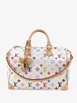 x Takashi Murakami Speedy Soft Bandouliere Bag Monogram Multicolor 30 satchel by LOUIS VUITTON 