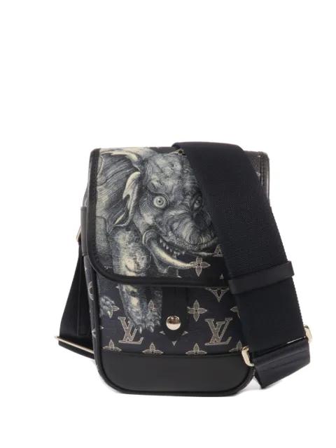 x The Chapman Brothers BB Messenger Savane messenger bag by LOUIS VUITTON 