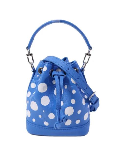 x Yayoi Kusama Nano Noe leather tote bag by LOUIS VUITTON 