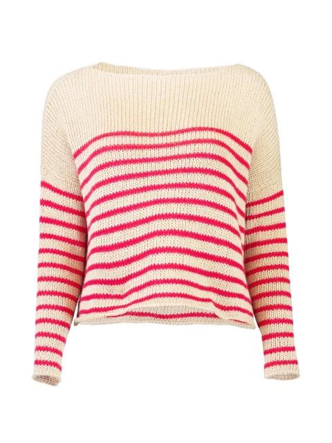 striped jumper by LOUIZA BABOURYAN